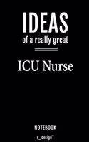 Notebook for ICU Nurses / ICU Nurse