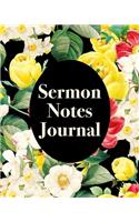 Sermon Notes Journal: An Inspirational Worship Notebook