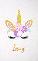 Leroy A5 Lined Notebook 110 Pages
