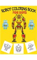 Robot Coloring Book For Boys: Discover This Fantastic Collection Of Robot Coloring Pages