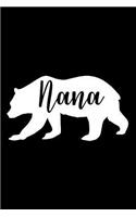 Nana: Cornell Notes Notebook - Nana Gift - For Writers, Students - Homeschool
