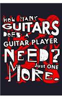 How Many Guitars Does a Guitar Player Need? Just One More.