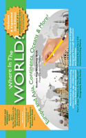 Where in the World? Europe and Asia, Continents, Oceans, & More - Student Map Worksheet Book
