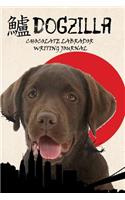 Dogzilla Chocolate Labrador Writing Journal