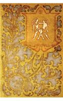 Monogram Gemini Notebook: Blank Journal Diary Log(73 Monogram Nouveauone 150 Lined)