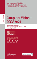 Computer Vision - Eccv 2024: 18th European Conference, Milan, Italy, September 29-October 4, 2024, Proceedings, Part VI