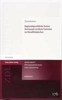 Regionalsprachliche Syntax. Horizontal-Vertikale Variation Im Moselfrankischen
