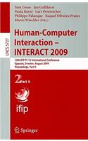 Human-Computer Interaction - INTERACT 2009