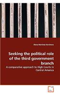 Seeking the political role of the third government branch