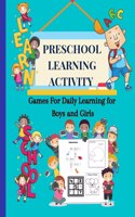 Preschool Learning Activity