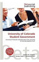 University of Colorado Student Government