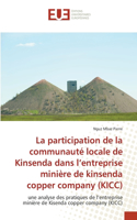 La participation de la communauté locale de Kinsenda dans l'entreprise minière de kinsenda copper company (KICC)