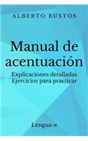 Manual de acentuación