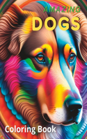 Amazing Dogs Coloring Book