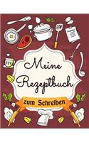 Meine Rezeptbuch zum Schreiben: meine rezepte zum eintragen Eintragbuch bietet Ihren Lieblingsrezepten und Familie Schätzen angemessenen Platz Geschenk Küche Kochen Essen