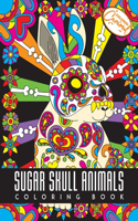 Sugar Skull Animals Coloring Book