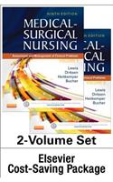 Medical-Surgical Nursing - Two-Volume Text and Study Guide Package: Assessment and Management of Clinical Problems