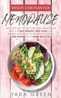 Weight Loss Plan For Menopause: Use Your Diet to Get Through Menopause with a 7 Day Weight Loss Plan for Women Suffering from Menopause to Lose Weight and Burn Belly Fat