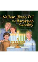 Nathan Blows Out the Hanukkah Candles