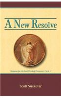 A New Resolve