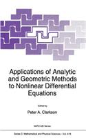 Applications of Analytic and Geometric Methods to Nonlinear Differential Equations