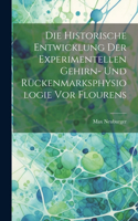 Historische Entwicklung Der Experimentellen Gehirn- Und Rückenmarksphysiologie Vor Flourens