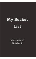 My Bucket List
