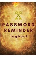 Password Reminder Logbook