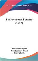 Shakespeares Sonette (1913)