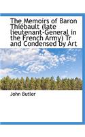 The Memoirs of Baron Thiebault