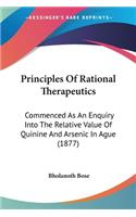 Principles Of Rational Therapeutics