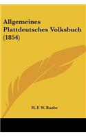 Allgemeines Plattdeutsches Volksbuch (1854)