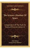 Science Absolute of Space