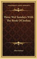 Three Wet Sundays with the Book of Joshua