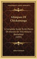 Glimpses Of Chickamauga: A Complete Guide To All Points Of Interest On This Historic Battlefield (1895)
