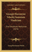 Georgii Hieronymi Velschij Somnium Vindiciani