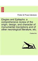 Elegies and Epitaphs