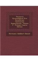 Thesaurus Hymnologicus Sive Hymnorum Canticorum Sequentiarum, Volume 3