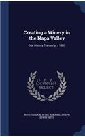 Creating a Winery in the Napa Valley