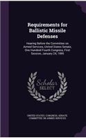 Requirements for Ballistic Missile Defenses