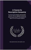 A Course In Descriptive Geometry