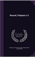 Record, Volumes 1-2: (English)
