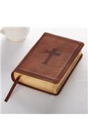 KJV Compact Large Print Lux-Leather Tan