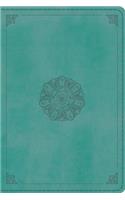 ESV Personal Reference Bible (Trutone, Turquoise, Emblem Design)