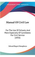 Manual Of Civil Law