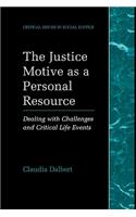 Justice Motive as a Personal Resource