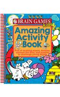 Brain Games Kids - Amazing Activity Book - Pi Kids