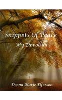 Snippets Of Peace: My Devotion