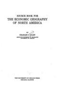 Source book for the economic geography of North America