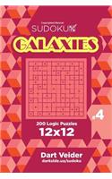 Sudoku Galaxies - 200 Logic Puzzles 12x12 (Volume 4)